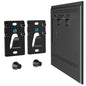 Supcline Ultra Slim TV Wall Mount for 42 to 100 inch Flat & Frame TVs Only, 0.31” Low Profile Flat to Wall TV Mount, Micro Gap Wall Mount tv Bracket, Hold up to 176 lbs, Blends in Any Interior