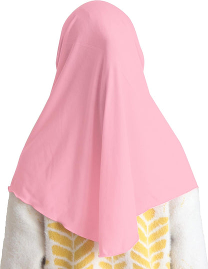 Mädchen Hijab Muslim Kinder Kopftuch Uni für 6-11 Jahre Fertig zum Tragen