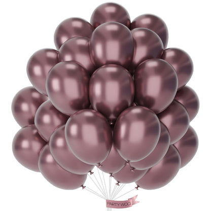 PartyWoo Gold Balloons 50pcs 12 Inch Gold Latex Helium Balloons for Birthday Wedding Anniversary Baby Shower Graduation Bachelorette Retirement Engagement Tea Casino Disco Party Decorations Gold-G101