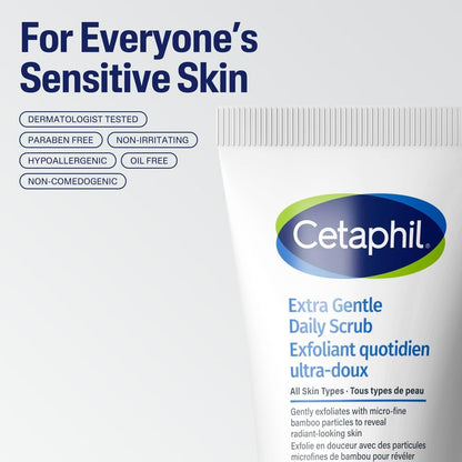 Cetaphil Milde Hautreinigung (473 ml) – Feuchtigkeitsspendende Gesichts- und Körperreinigung – Ideal für empfindliche, trockene Haut – Nicht reizend, parfümfrei und von Dermatologen empfohlen