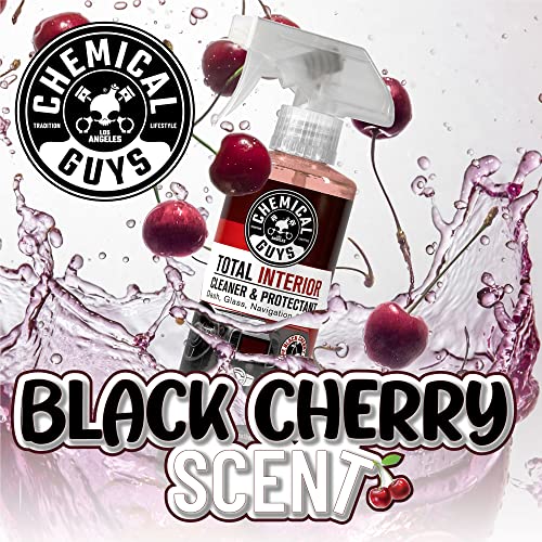 Chemical Guys Total Interior Reiniger & Protector, sicher für Autos, LKWs, SUVs, Motorräder, Wohnmobile & mehr, 473 ml (2er-Pack), Frischer Duft