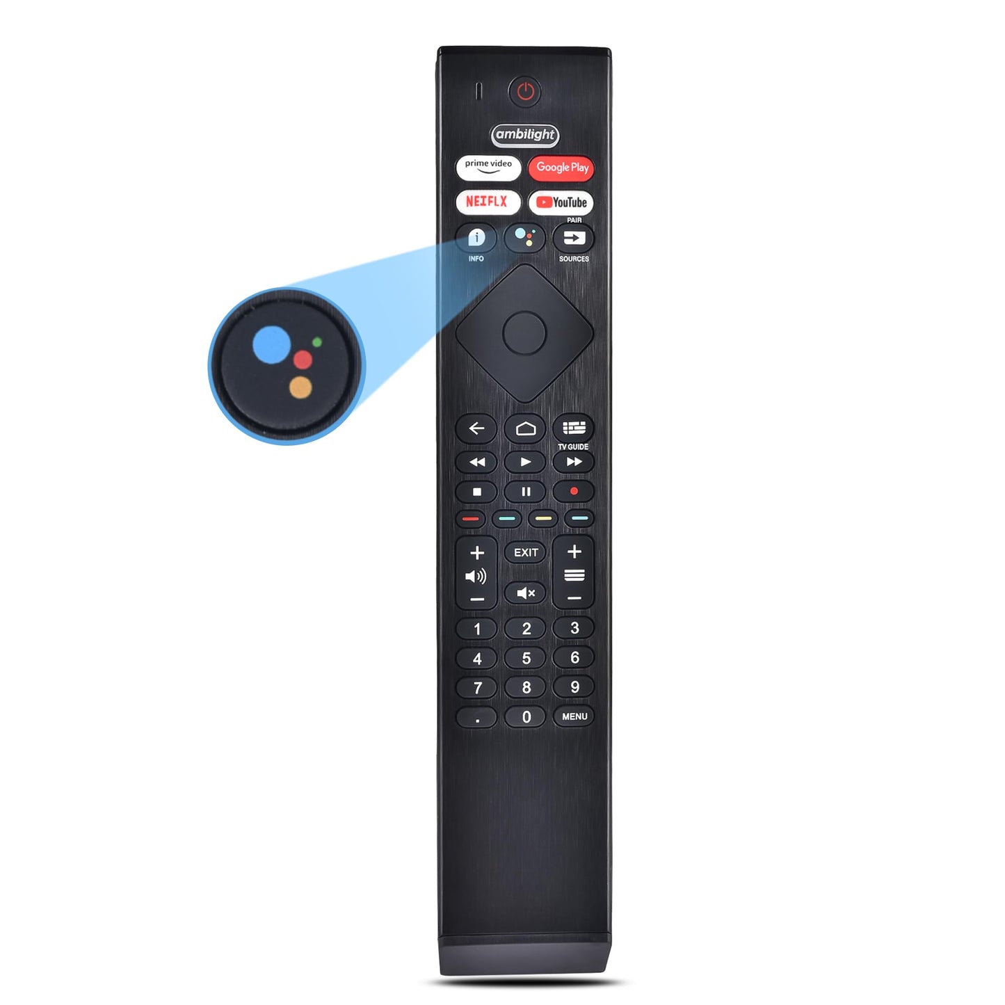 Replacement for Apple TV Remote,for Apple 4K/ Gen 1 2 3 4/ HD,A2169 A1842 A1625 A1427 A1469 A1378 A1218