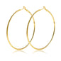 Gold,80mm hoops