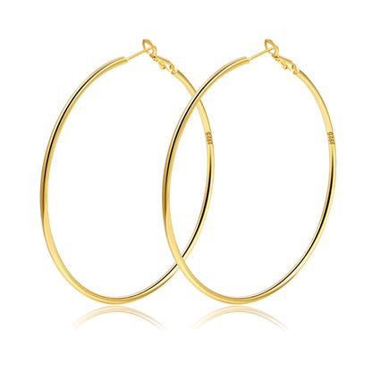 Gold,70mm hoops