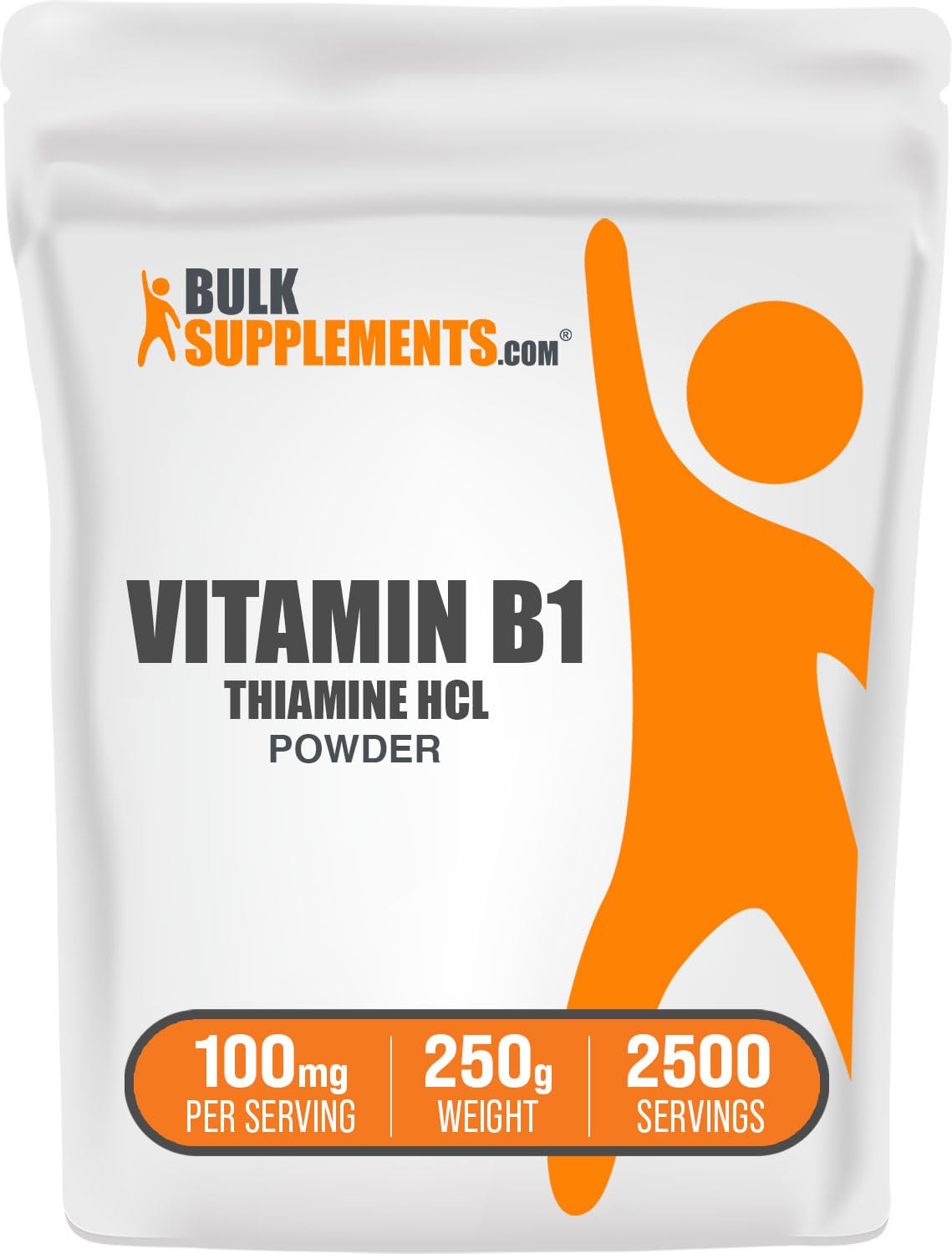BulkSupplements.com Thiamine HCl Powder - Thiamine Hydrochloride - Thiamine B1 Supplement - B1 Vitamins - Thiamine 100mg - Thiamine Powder - 100mg per Serving (5 Kilograms - 11 lbs)