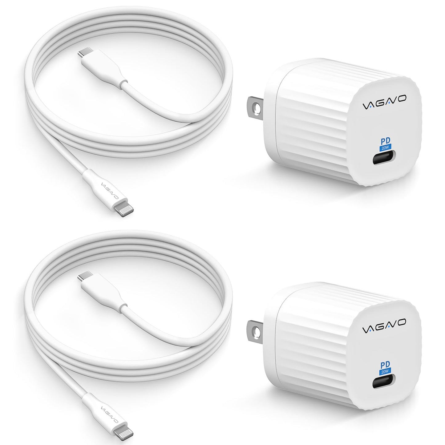[Apple MFi Certified]10FT Fast iPhone Charger,Extra Long Apple Charger Fast Charging 2Pack USB C Charger Block Plug + 10Foot Lightning Cable Cord for iPhone 14/Pro/Pro Max/Plus/13/12/11/XS/XR/X/SE2022