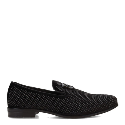 Stacy Adams Men's Swagger Studded Ornament Slip-on Driving Style Loafer