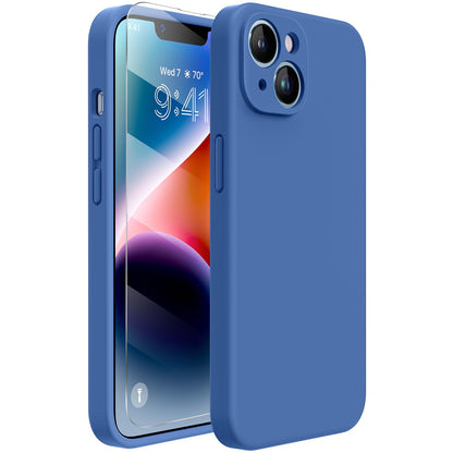 Miracase Magnetic for iPhone 17 Pro Case, Compatible with MagSafe, Integrated Silicone Camera Control Cover, 3.0mm Thicken Shockproof Drop Protection Phone Case for 17 Pro,Dark Blue