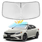 for Toyota Tacoma 2016-2023 2024 2025 2026 Sun Shade Sunshade Windshield Cover - 4 Layers Front Window Shade Custom Fit Tacoma 2Dr 4Dr Pickup Sun Visor 240T Shade Blocks UV Rays Car Accessories