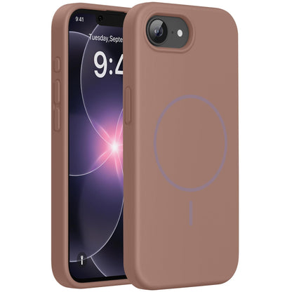 Miracase Magnetic for iPhone 17 Pro Case, Compatible with MagSafe, Integrated Silicone Camera Control Cover, 3.0mm Thicken Shockproof Drop Protection Phone Case for 17 Pro,Dark Blue