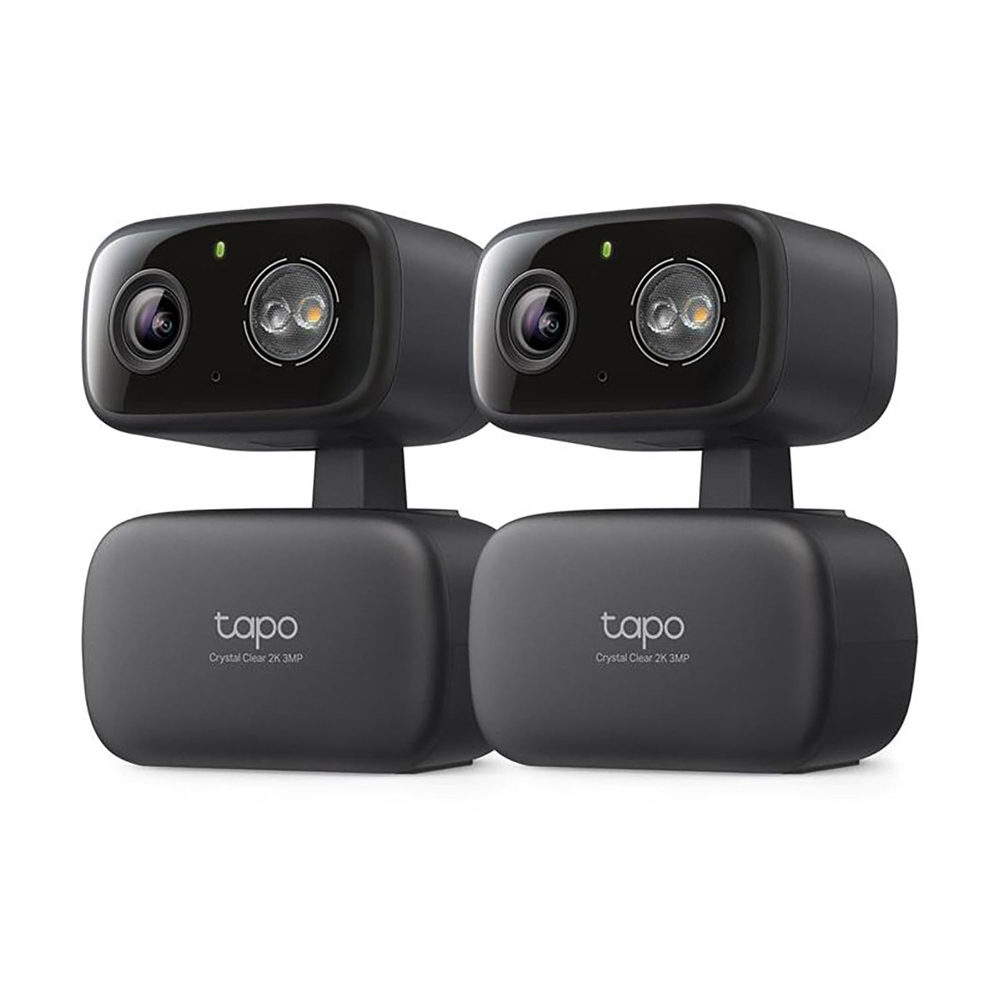 Tapo 2K Indoor Pan/Tilt Wired Security Camera - Works as a Baby Monitor & Pet Camera, Motion Detection, 2-Way Audio, Siren, Night Vision, Subscription-Free Local Storage or Optional Cloud, Black, C211