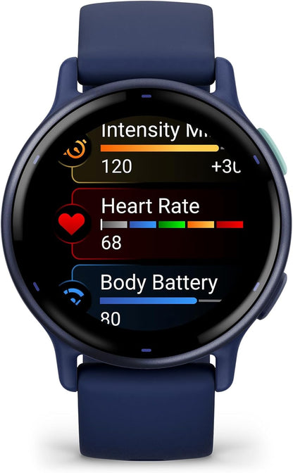 Garmin vívoactive 5, GPS-Smartwatch für Gesundheit und Fitness, AMOLED-Display, bis zu 11 Tage Akkulaufzeit, Schwarz