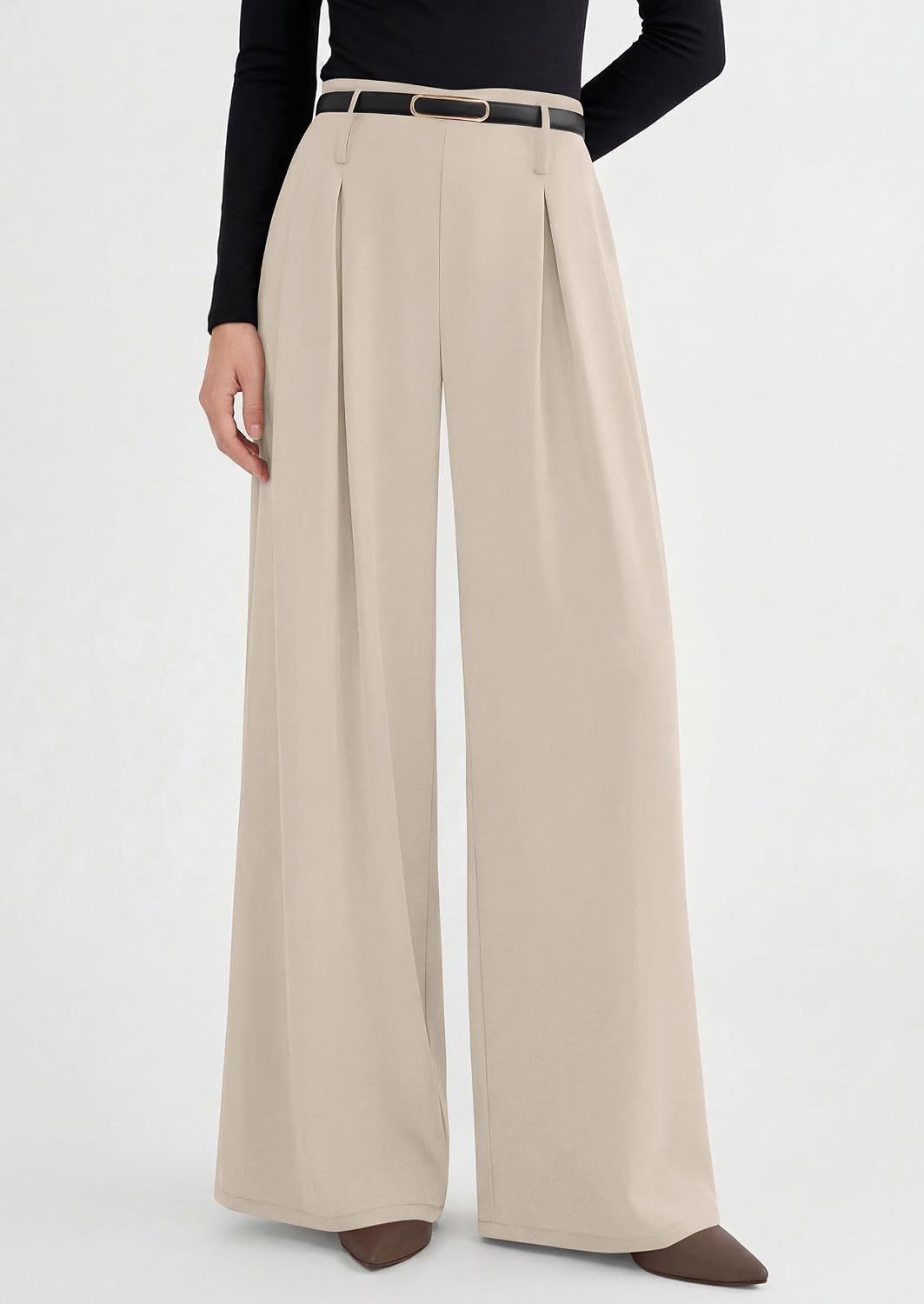 PRETTYGARDEN Womens Wide Leg Trousers: Elevate Your Workwear with Comfort and Style