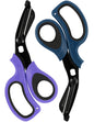 MEUUT 2 Pack Medical Scissors Trauma Shears for Left and Right Hand -Patented Bandage Scissors All Purpose with Non-Stick Blades, Surgical Grade Shears Stainless Steel EMT Scissors for Nurses EMT