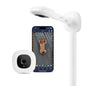 Nanit Pro Smart Baby Monitor - Camera & Floor Stand - 1080p Wi-Fi Video Camera, 2-Way Audio, See Your Baby from Anywhere, Sound/Motion/Cry Notifications, Night Vision