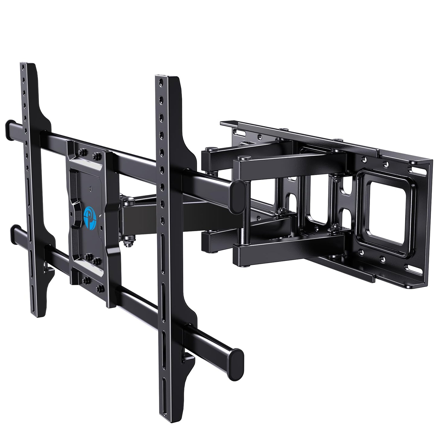 Pipishell TV Wall Mount for 26-74 inch LED LCD OLED 4K TVs up to 99lbs, Full Motion TV Mount Bracket Articulating Swivel Extension Tilting Leveling Max VESA 400x400mm, Fits 12/16 Inch Wood Studs