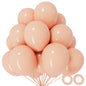 110pcs Black Balloon 12 inch, Black Latex Balloons for Birthday Party Baby Shower Wedding(with 2 Ribbons).