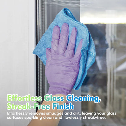 HOMEXCEL Microfiber Cleaning Cloth 12 Pack, 12.5 x 12.5 inch Microfiber Towels for Cars, Ultra Absorbent Car Washing Cloth, Lint Free Streak Free Cleaning Rags for Car, Kitchen, and Window (Grey)