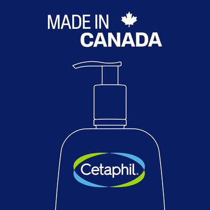 Cetaphil Feuchtigkeitslotion, Feuchtigkeitsspendende Körperlotion & Feuchtigkeitspflege für empfindliche und alle Hauttypen, ohne Duftstoffe, hypoallergen, nicht komedogen, von Dermatologen empfohlen, 473 ml