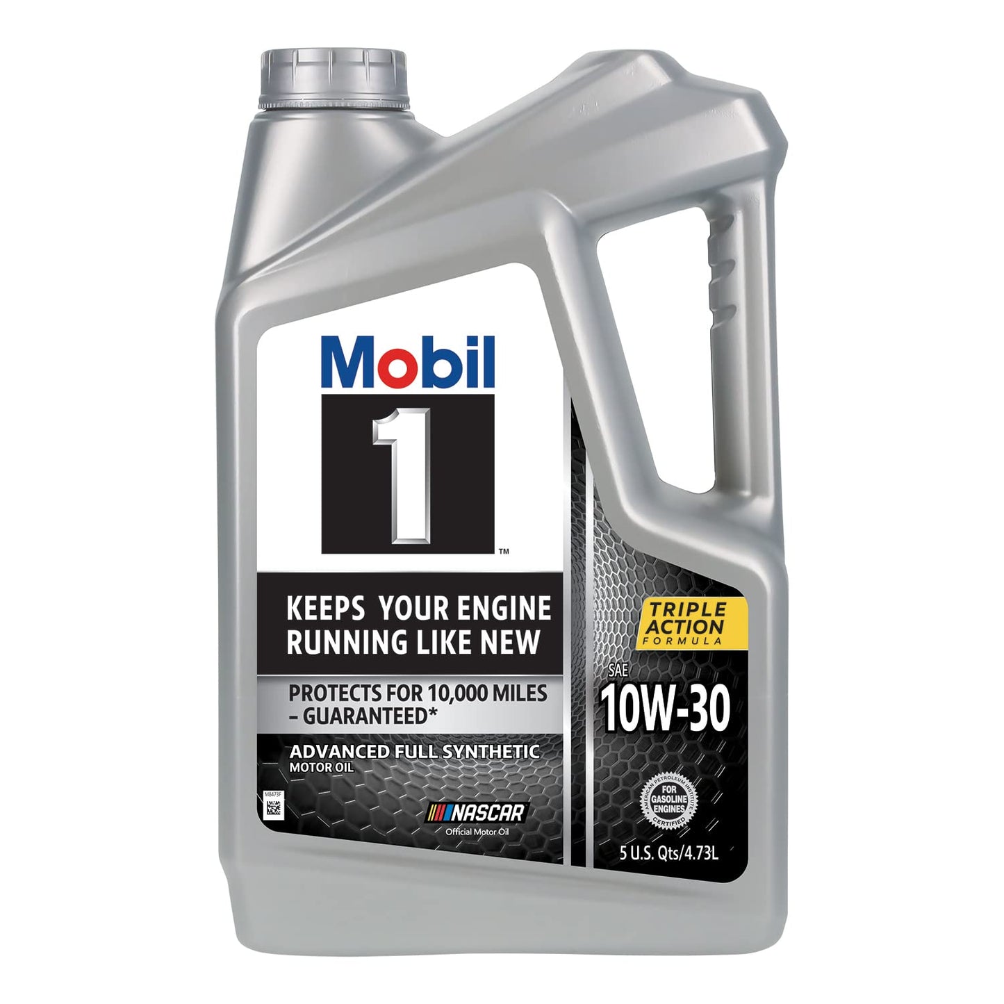 Mobil 1 Advanced Fuel Economy Full Synthetic Motor Oil 0W-20, 5 Quart