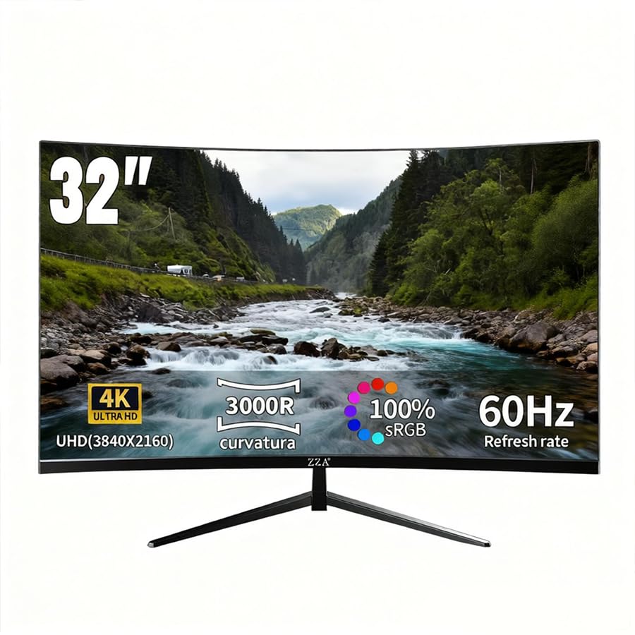 ZZA Gaming Monitor 27 Inch -34inch Curved Monitor