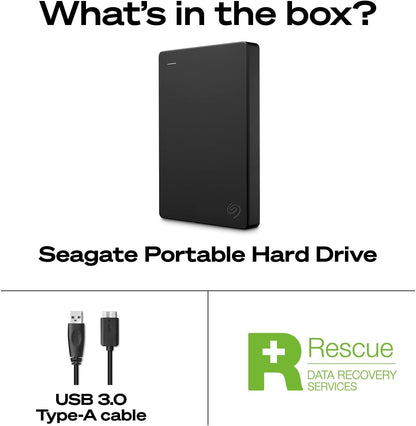 Seagate Portable 2TB External Hard Drive Review: A Compact Powerhouse