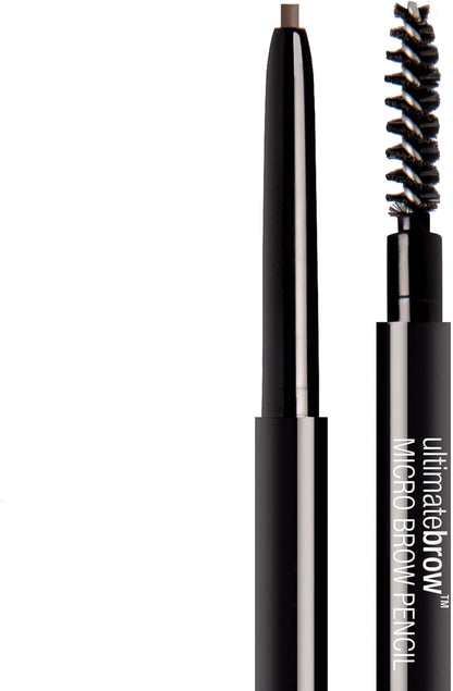 wet n wild Ultimate Eyebrow Retractable Definer Pencil, doppelseitig, feine Spitze, formt, definiert, füllt Augenbrauen aus - Dark Brown