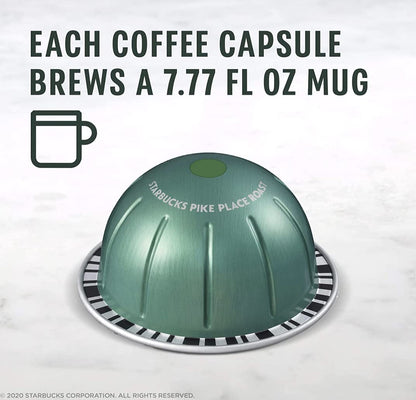 Starbucks By Nespresso Kaffeekapseln Single Origin Columbia, Medium, 8 Kaffeekapseln