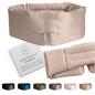 SUNDAYSILKS™ Exclusive Mulberry Silk Sleep Mask | Soft Eye Covers, Blackout Sleeping Mask for Women & Men | Silk Eye Mask for Sleep, Travel, and Relaxation | Antifaz para Dormir [Nude Champagne]
