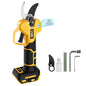 Brushless Electric Pruning Shears for DeWalt 20V Battery, Portable Cordless Pruning Shears with LCD Display＆SK5 Blades, Adjustable Cutting Diameter 0.8-1.2 Inch for Gardening Tree Pruning(NO Battery)