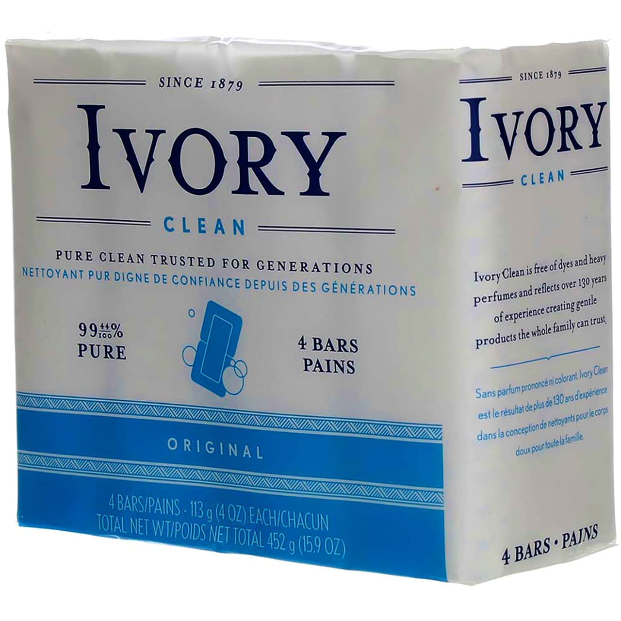 Ivory Original 24-Count: Bath Size Bars 4 Oz
