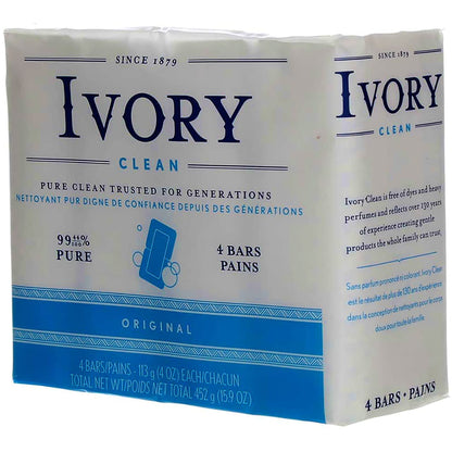 Ivory Original 24-Count: Bath Size Bars 4 Oz
