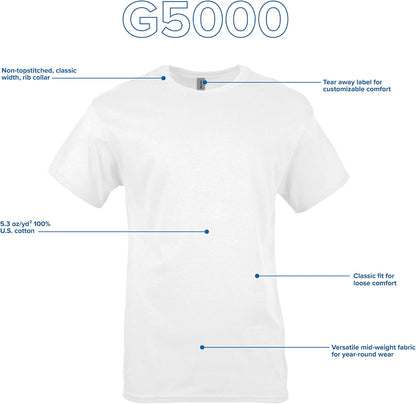 Gildan Men's Heavy Cotton T-Shirt: A Wardrobe Staple