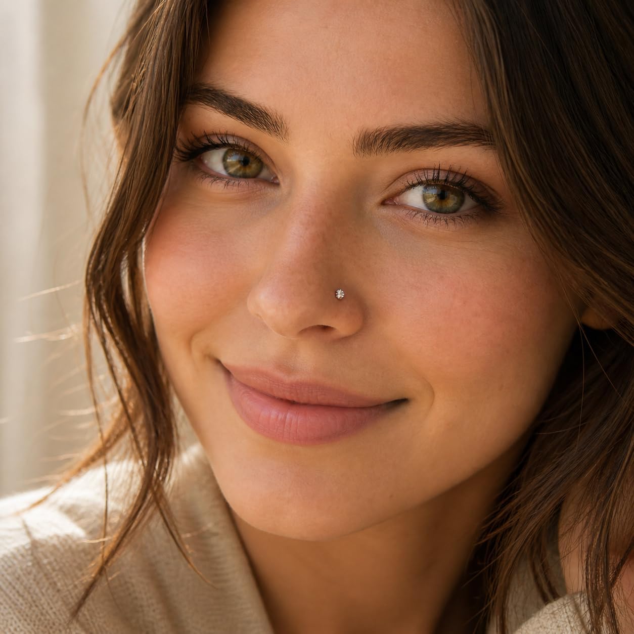 LuckyJewus Sterling Silver Nose Rings: A Subtle yet Luxurious Touch