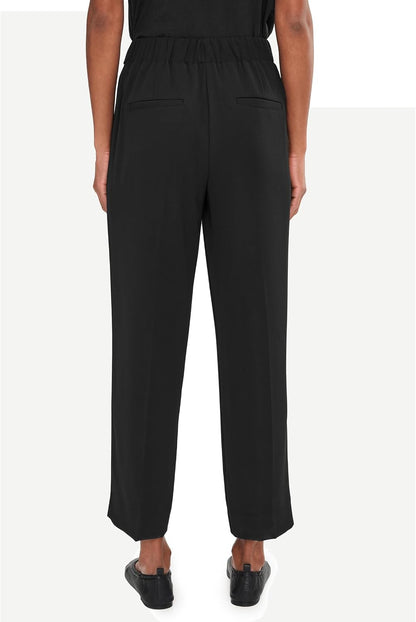 Vince Womens Mid-Rise Tapered Pull-on Pants