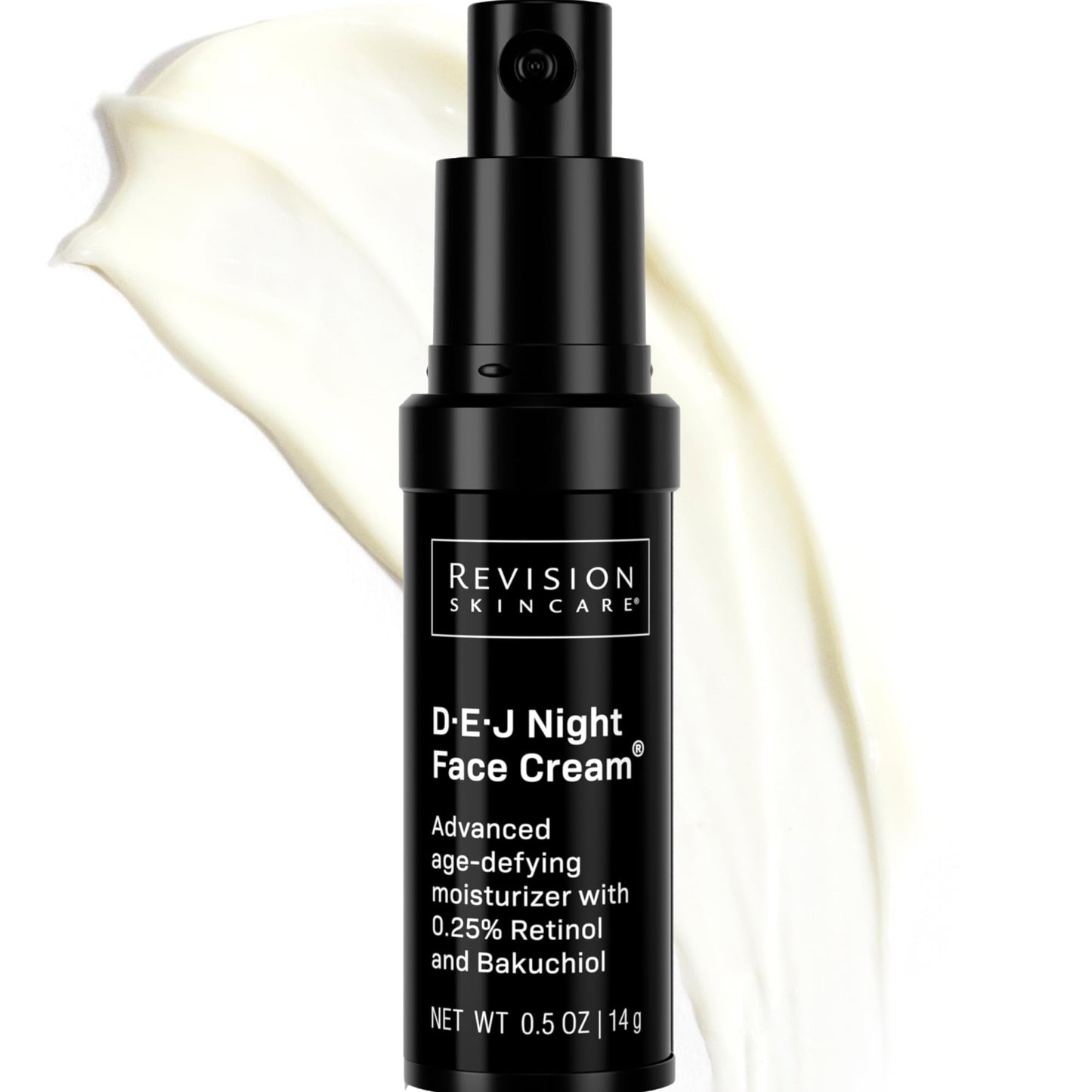 Revision Skincare D·E·J Night Face Cream®, Anti Aging Moisturizer, Antioxidant Rich with Retinol and Bakuchiol