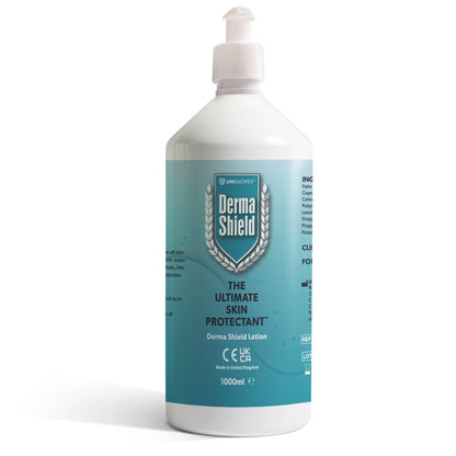 Barrier Cream 1000ml Lotion Waterproof Skin Protection | Clinically proven relief for contact dermatitis, dryness, suitable for hands, body, face
