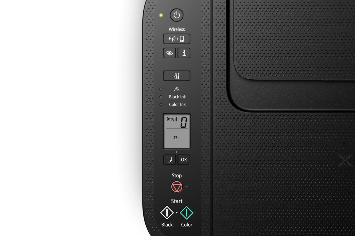 Canon PIXMA TS3720 – Kabelloser All-in-One-Drucker für Homeoffice, Kopierer, Scanner, Mobilfreundlich, Schwarz