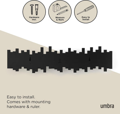 Umbra Sticks Wall-Mounted Coat Rack Rail Hook