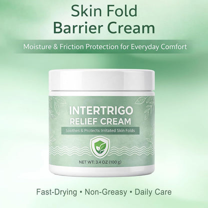 Healora Intertrigo Cream, Skin Fold Car, for Moisture & Friction Protection, Helps Soothe Irritated Skin,Fast-Drying Non-Greasy Formula, Reduce Moisture & Friction (3PCS)