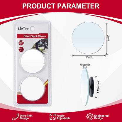 LivTee Blind Spot Mirror: A Game-Changer for Safer Driving