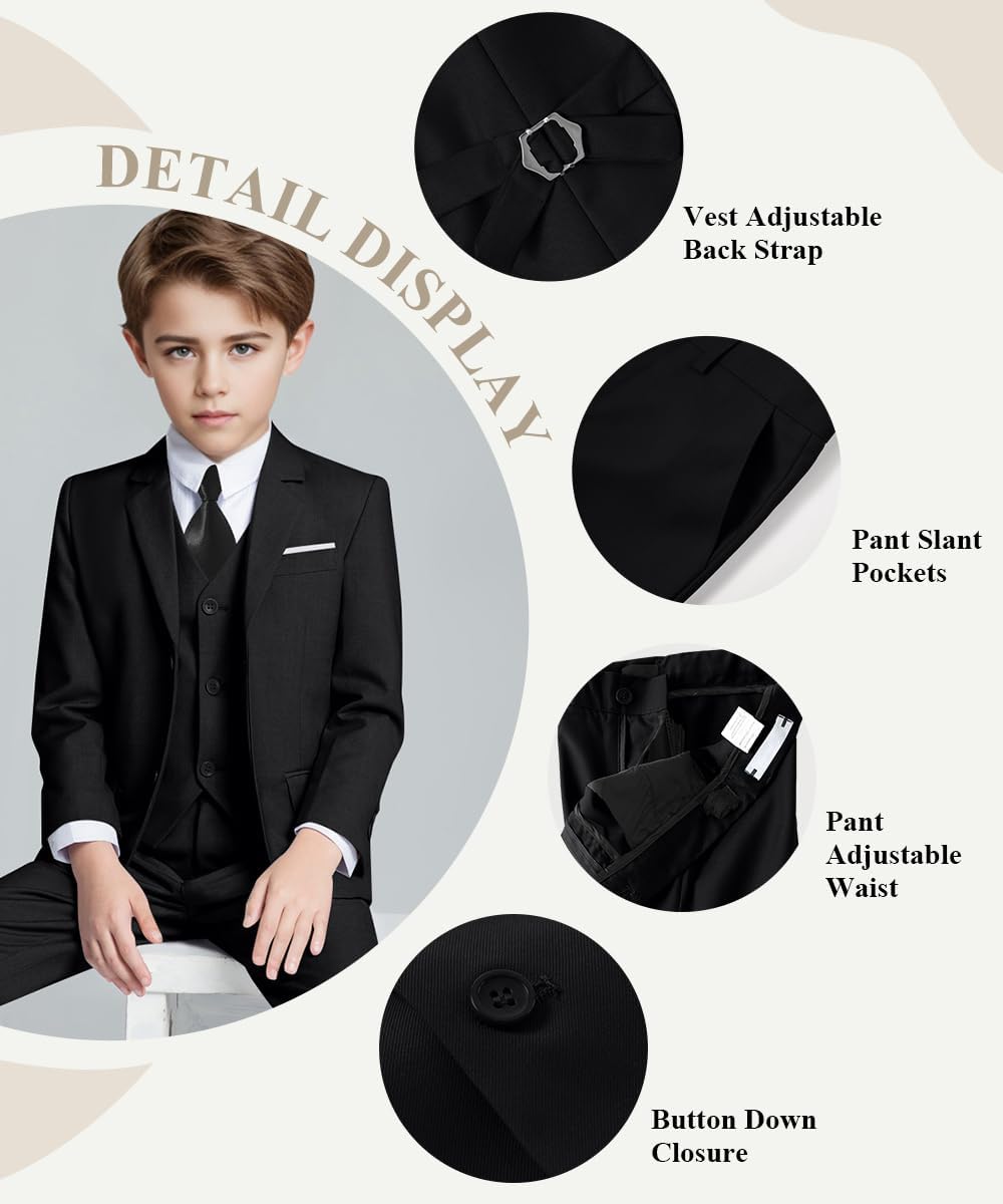 Visaccy Kids Suit for Boys: A Stylish and Affordable Formal Wear Option