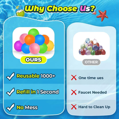 Reusable Water Balloons for Endless Summer Fun