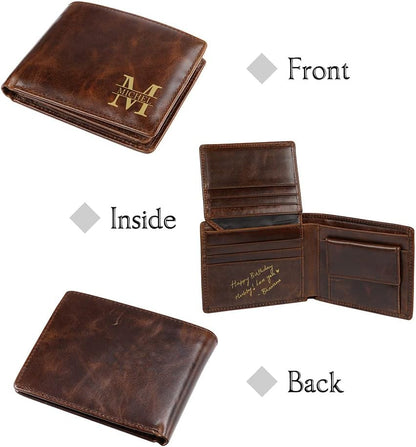 Custom Engraved Wallet for Men: A Meaningful Gift