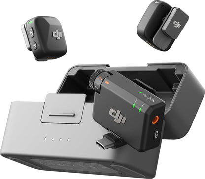 2 TX + 1 RX + Charging Case + Lightning Adapter