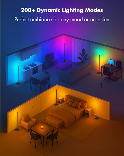 Vexinat LED Corner Floor Lamp Review: A Smart Lighting Game-Changer