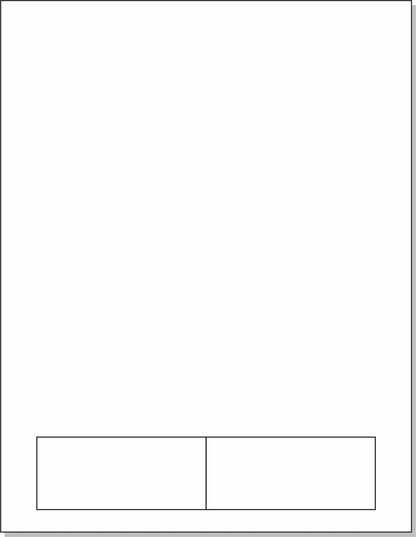 NextDayLabels - Integrated Laser Form with Label Combination (2x1 | 4 Labels | 500 Pack)