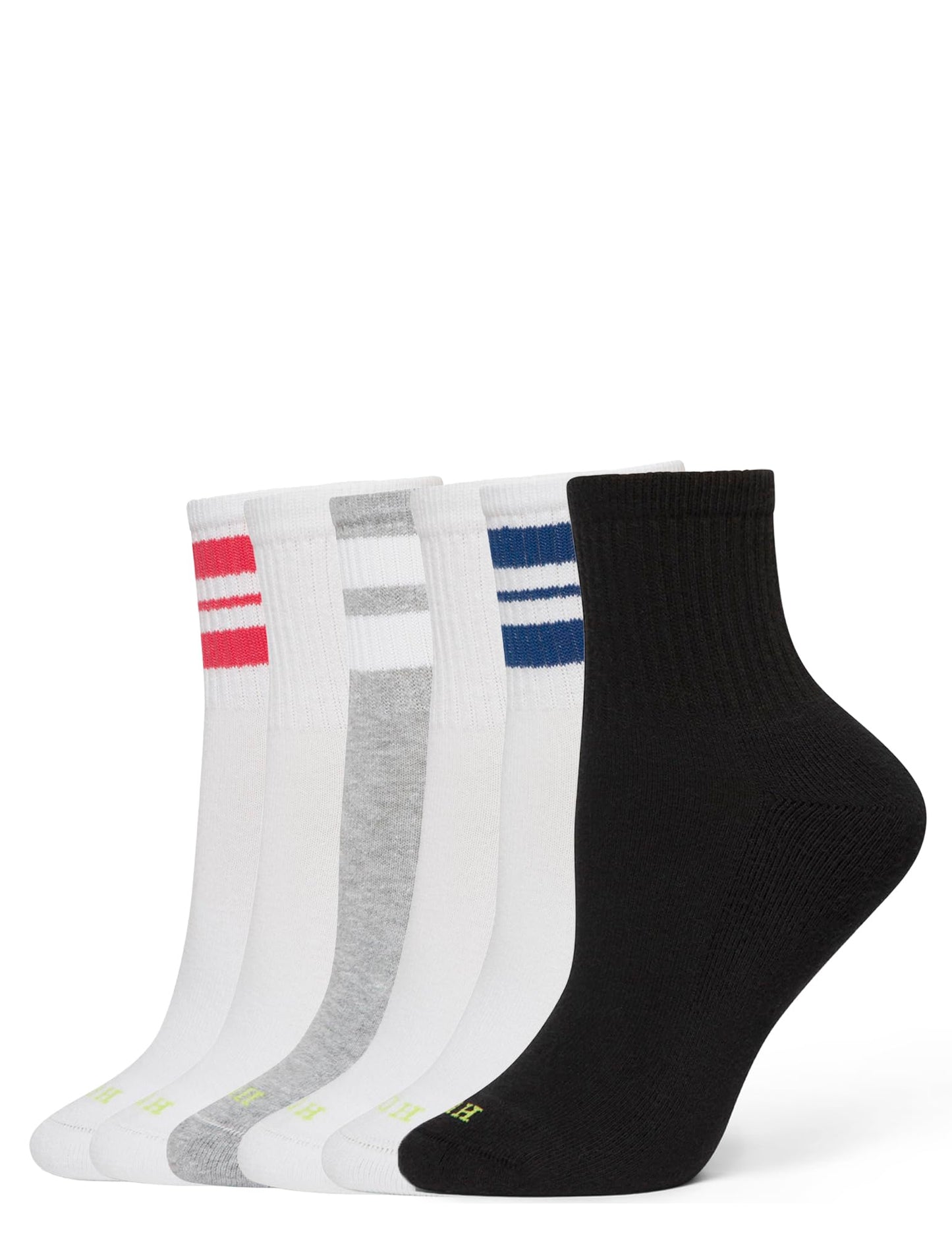 One SizeFresh Stripe - 6 Pair Pack