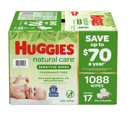 64 Count (Pack of 17)