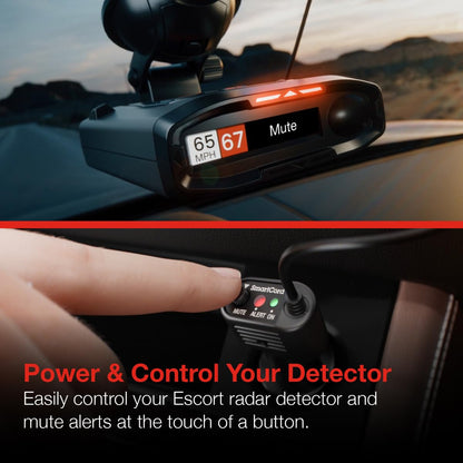Escort Radar Detector SmartCord Coiled Wire for Redline 360c, MAX 360/c MKII, 3, 4, MAXcam 360c and Additional Models